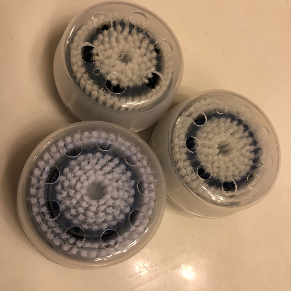 3 Clarisonic facial exfoliator replacement heads